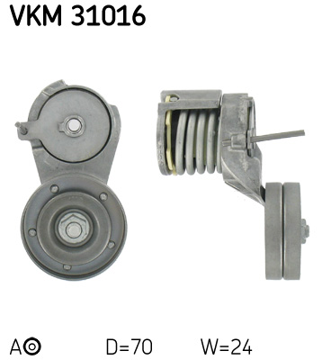 SKF VKM 31016 feszítőgörgő,...